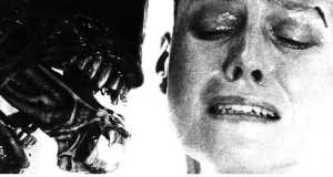 Sigourney Weaver meets a slightly more scary alien