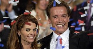 Arnold Schwarzenegger and Maria Shriver