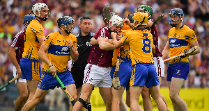 Galway claw their way to All-Ireland final after scrappy affair with Clare