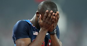 American sprinter LaShawn Merritt.