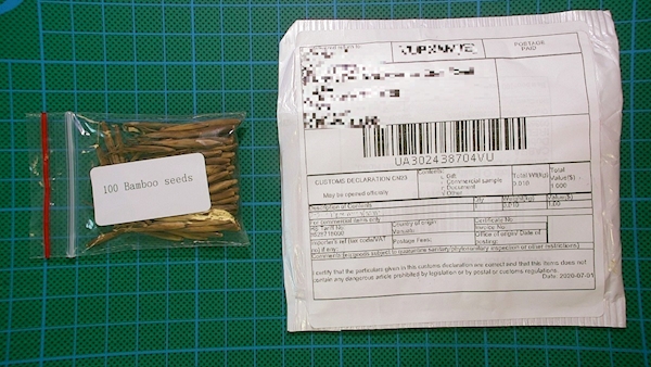Government identifies some of the mysterious seeds posted from China